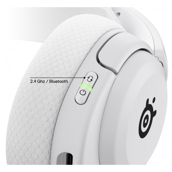 Ігрова гарнітура SteelSeries Arctis Nova 5 Wireless White MultiPlatform