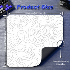 Ігрова поверхня Attack Shark CM02 450x400x4мм Contour white