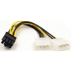 Кабель живлення для відеокарти 8pin Male to 2xMolex Female