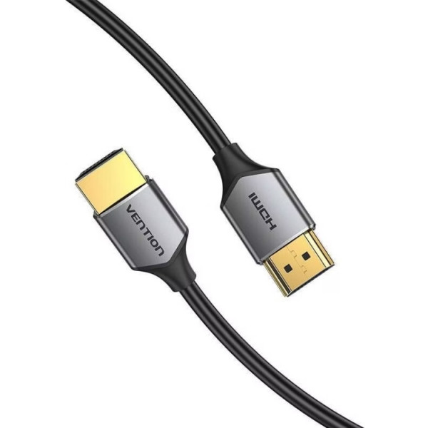 Кабель HDMI M - M, 1.0 м, V2.0, 4K 60Гц PVC сірий Vention
