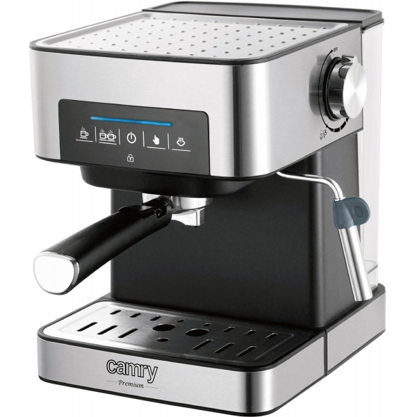 Кавоварка Camry CR 4410 ріжкова/ 1000 Вт/ 15 бар/ мелена/ капучінатор/чорнa
