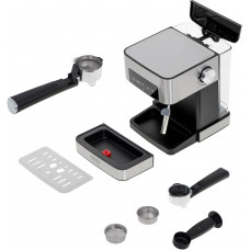 Кавоварка Camry CR 4410 ріжкова/ 1000 Вт/ 15 бар/ мелена/ капучінатор/чорнa