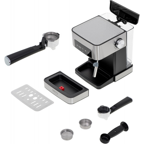 Кавоварка Camry CR 4410 ріжкова/ 1000 Вт/ 15 бар/ мелена/ капучінатор/чорнa