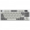 Клавіатура ігрова механічна Attack Shark K86 87кл.RGB,Wireless, Business Gray