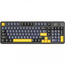 Клавіатура ігрова механічна Attack Shark X98 Pro 99кл. RGB, Wireless, TFT disp., Star Black