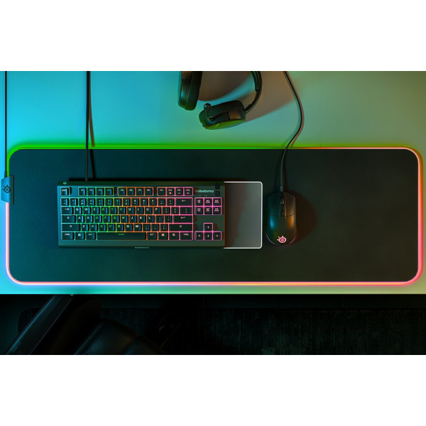 Клавіатура ігрова SteelSeries Apex 3 TKL UA Whisper keys RGB