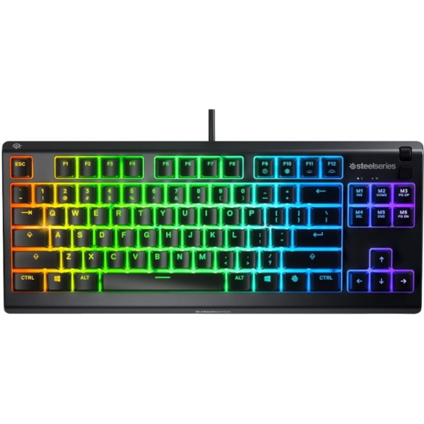 Клавіатура ігрова SteelSeries Apex 3 TKL UA Whisper keys RGB