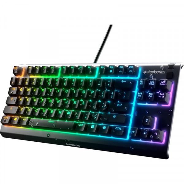 Клавіатура ігрова SteelSeries Apex 3 TKL UA Whisper keys RGB