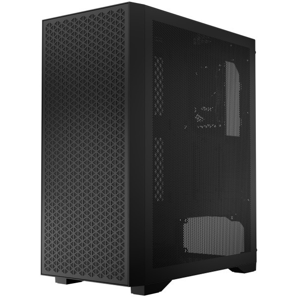 Корпус LogicConcept DART PRO MIDI BLACK MESH fans 4x120mm без БЖ ATX