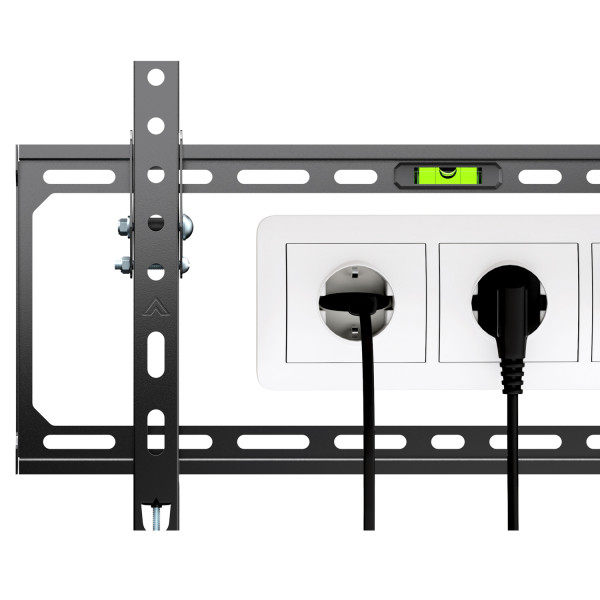 Кронштейн для ТВ AGN AGN75-440T з нахилом/32"-75"/45 кг/max.VESA 400x400/Black