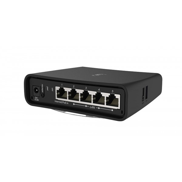 Маршрутизатор Mikrotik RBD52G-5HacD2HnD-TC hAP ac²with 716MHz CPU, 128MB RAM, 5 x Gbit LAN, built-in