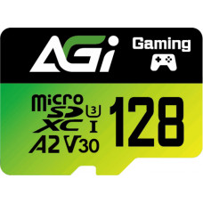 Memory card microSDXC 128Gb AGI Supreme Pro TF138 (C10 UHS I U3 V30 A2) Retail + adapter