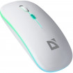 Мишка Defender Coda MB-261 бездротова, Bluetooth+2.4 ГГц, ігрова, 3 кн. 1600 dpi, 300mAh, біла