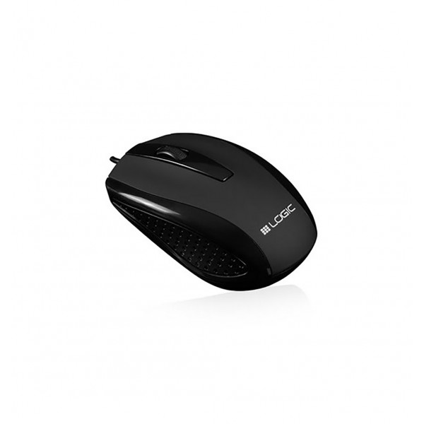 Мишка LogicConcept LM-31, бездротова, 1200dpi, 3кн., USB, чорна
