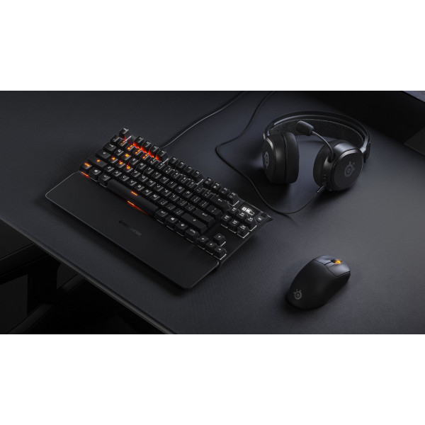 Мишка SteelSeries Prime Wireless Gaming Mouse, RGB, 18000dpi., 6кн., чорна