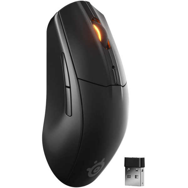Мишка SteelSeries Rival 3 Gen 2 Wireless, RGB, Black