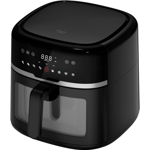 Мультипіч Adler AD 6318 2500Вт/чаша 8л/програм:9/сенсорне керування/таймер/чорна
