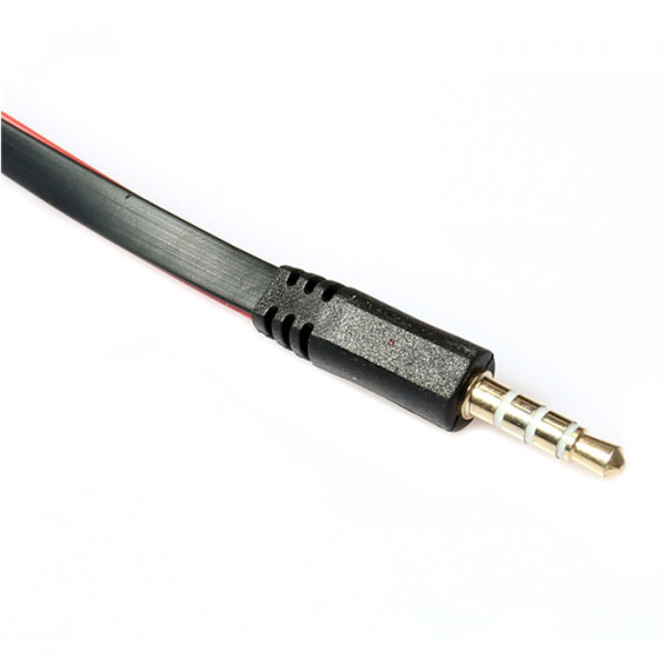 Перехідник Audio Jack TRRS M -> 2xF (Audio+MIC)