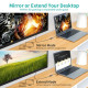 Перехідник USB 3.1 Type-C -> Displayport F 4K 60Hz Choetech cірий
