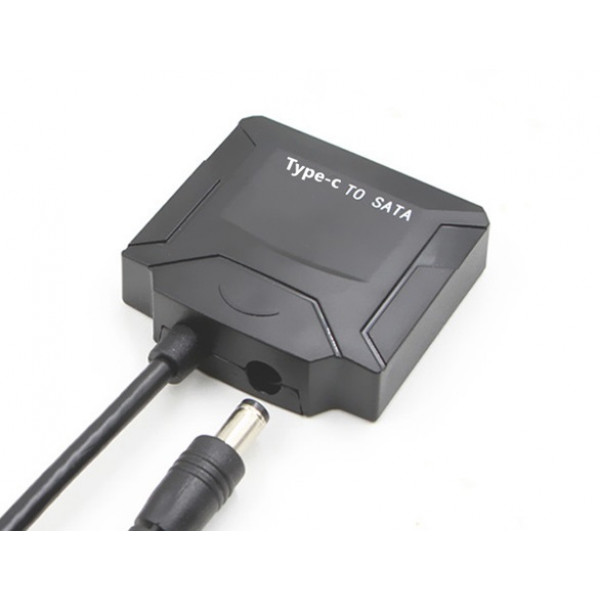 Перехідник USB 3.1 Type-C -> SATA III (F) 2.5"/3.5" 7+15pin з БЖ