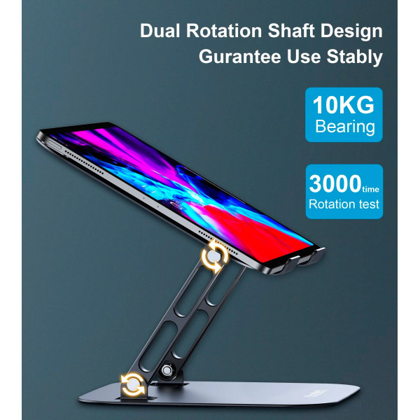 Підставка для ноутбука Laptop Folding Stand 7-13" Choetech сіра