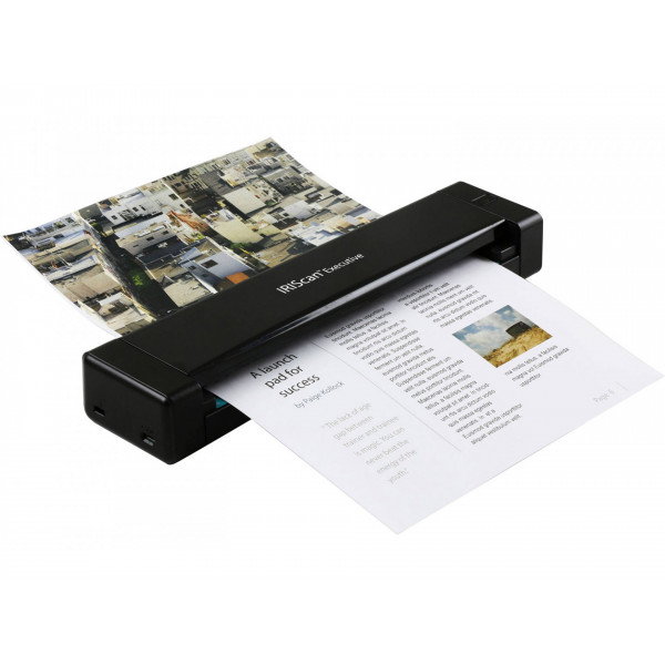 Сканер A4 Canon IRIScan Executive 4 (600dpi USB 8стор/хв duplex портативний чорний)