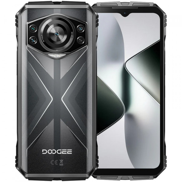 Смартфон Doogee S118 6.58" FHD+ /8GB/512GB/ G99 /10800mAh/ 50+32Мп / NFC/ IP68/IP69K Silver