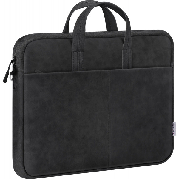 Сумка для ноутбука 15.6'' Defender PU шкіра, чорний, кишеня