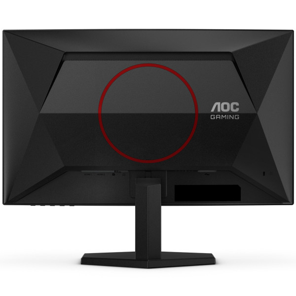 TFT 23.6" AOC C24G42E, VA, 180Гц, вигнутий, 2хHDMI, DP, колонки, чорно-червоний