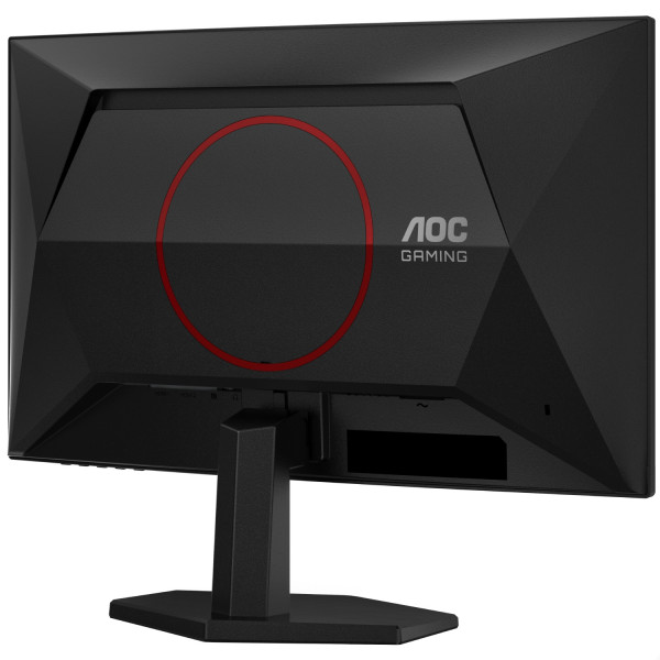 TFT 23.6" AOC C24G42E, VA, 180Гц, вигнутий, 2хHDMI, DP, колонки, чорно-червоний