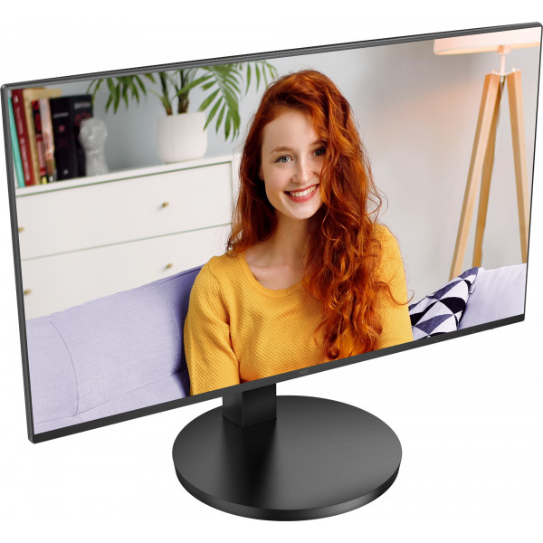TFT 23.8" AOC 24B3CF2, IPS, 100Гц, 1мс, HDMI, USB-C, USB-hub, HAS, колонки, чорний
