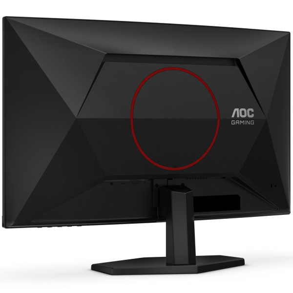 TFT 27" AOC C27G42E, VA, 180Гц, вигнутий, 2хHDMI, DP, колонки, чорно-червоний