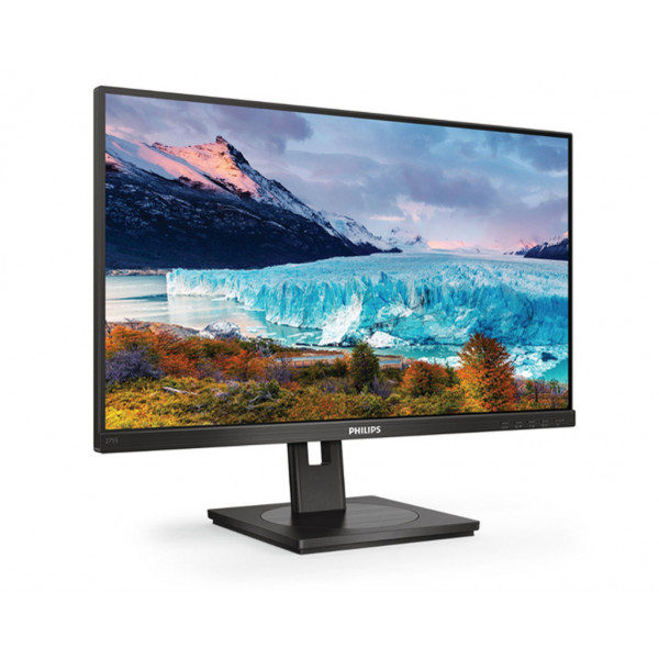 TFT 27" Philips 275S1AE, IPS, QHD,DVI-D, DP, HDMI, pivot, колонки, чорний