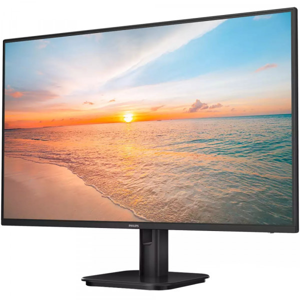 TFT 27" Philips 27E1N1100A, IPS, 100Hz, 1мс, VGA, HDMI, колонки, чорний