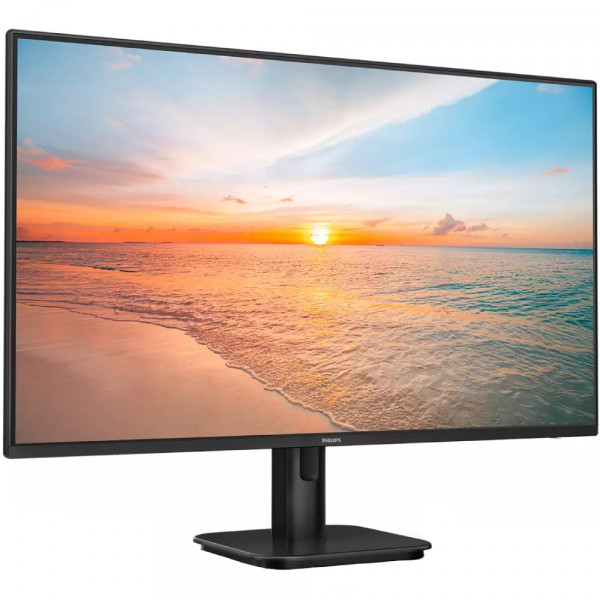 TFT 27" Philips 27E1N1100A, IPS, 100Hz, 1мс, VGA, HDMI, колонки, чорний