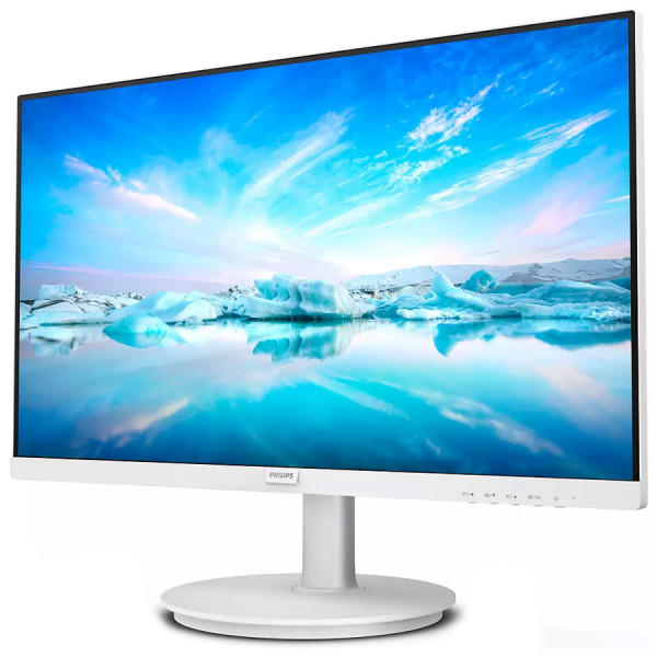 TFT 27" Philips 271V8AW, IPS, 75Гц, HDMI, USB-hub, кол, білий