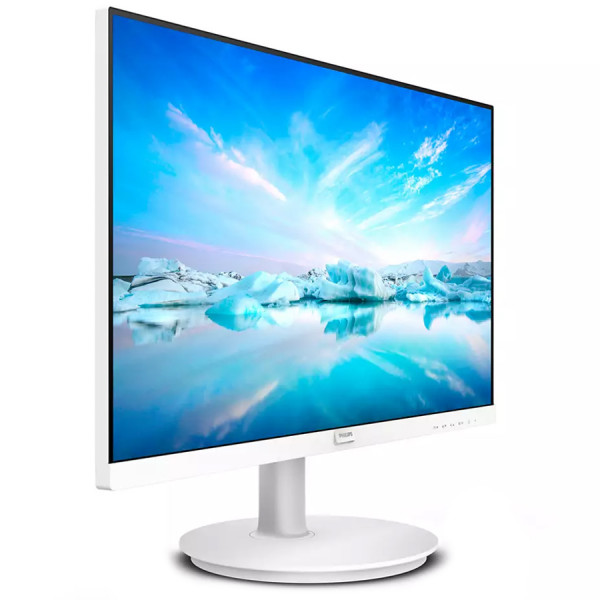 TFT 27" Philips 271V8AW, IPS, 75Гц, HDMI, USB-hub, кол, білий