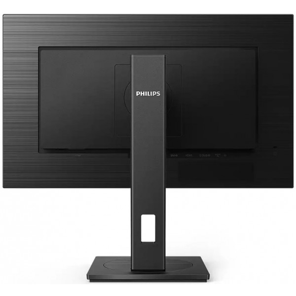 TFT 27" Philips 272S1AE, IPS, 75Hz, VGA, DVI-D, DP, HDMI, HAS, Pivot, колонки, чорний