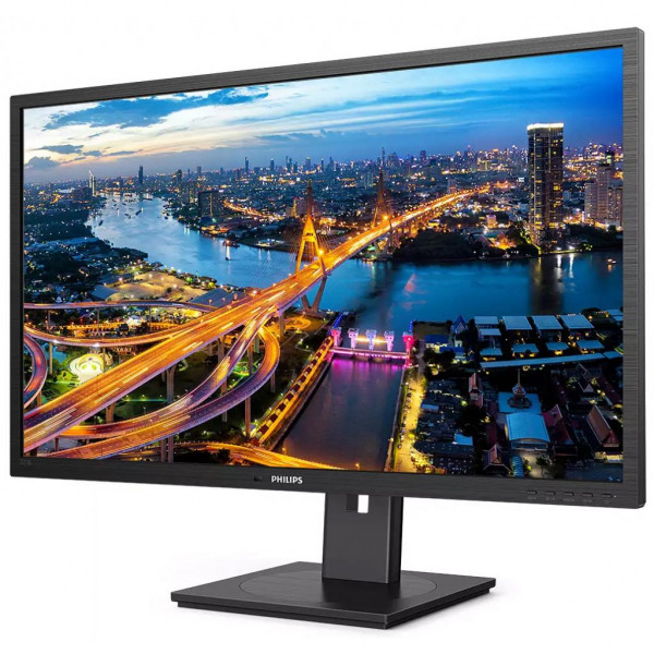 TFT 31.5" Philips 325B1L, QHD, IPS, DP, HDMI x 2, USB, Pivot, HAS, колонки, чорний