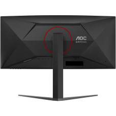 TFT 34" AOC CU34G4Z, WQHD, Fast VA, вигн., 240Гц, 2хHDMI, DP, USB-hub, HAS, чорно-червоний