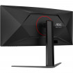 TFT 34" AOC CU34G4Z, WQHD, Fast VA, вигн., 240Гц, 2хHDMI, DP, USB-hub, HAS, чорно-червоний