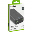 УМБ SBS 30000mAh 20W PD,QC, 2xUSB-A, 2xUSB-C Black