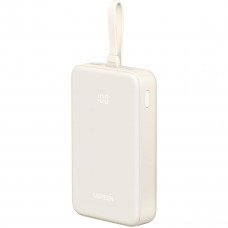 УМБ Ugreen 20000mAh 20W PD3.0/QC3.0, USB-A,USB-С IN/OUT, with build Type-C cable (PB505) Powder