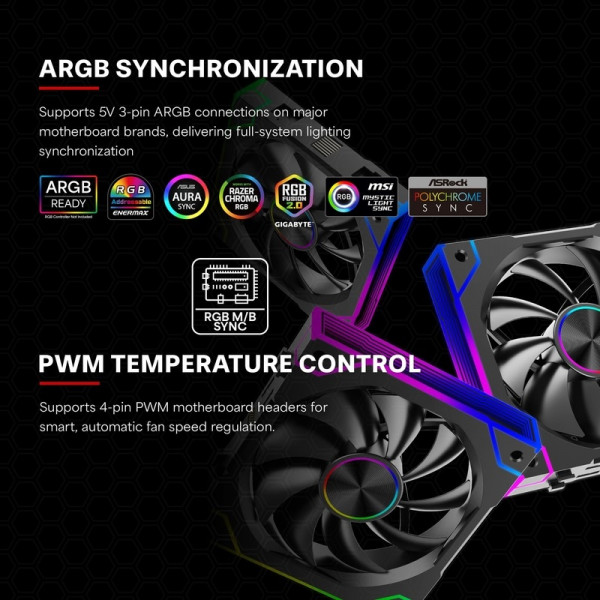 Вентилятор для корпуса 120mm*3 Xilence GAMING XPF360.ARGB PWM