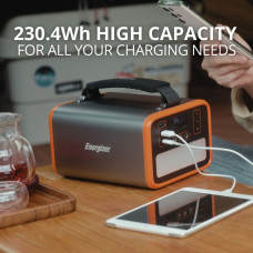 Зарядна станція Energizer 150Вт (230Вт/г) 2xDC, LiFePO4, USB-C PD 60Вт
