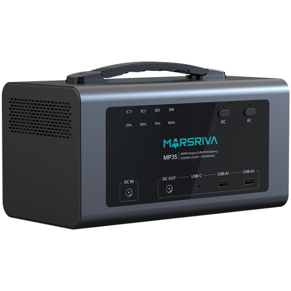 Зарядна станція Marsriva MP3S 300Вт (313.6 Вт/г) LiFePO4