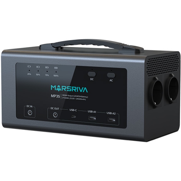 Зарядна станція Marsriva MP3S 300Вт (313.6 Вт/г) LiFePO4