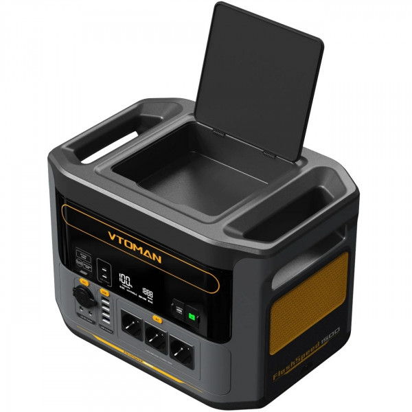 Зарядна станція Vtoman FlashSpeed 1500 PB-58 (1548 Вт/г) + Extra Battery PB-81 1548 Вт/г LiFePo4