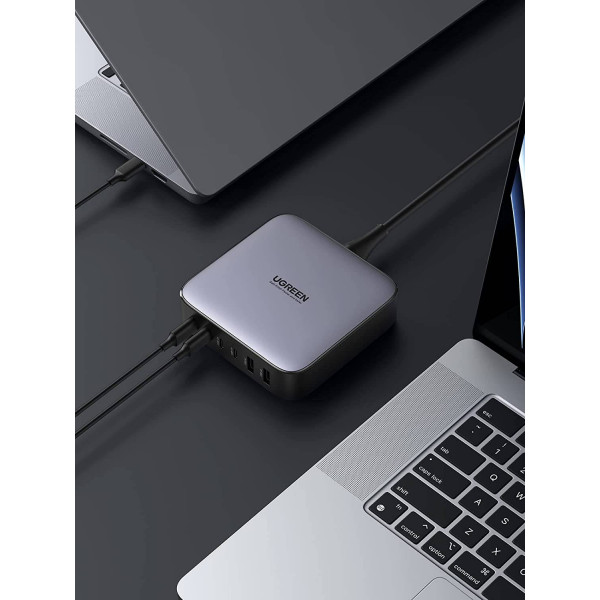 Зарядний пристрій 6xUSB 200W (4хUSB-C+2xUSB-A) Gan Desktop Fast Charger, CD271 Ugreen