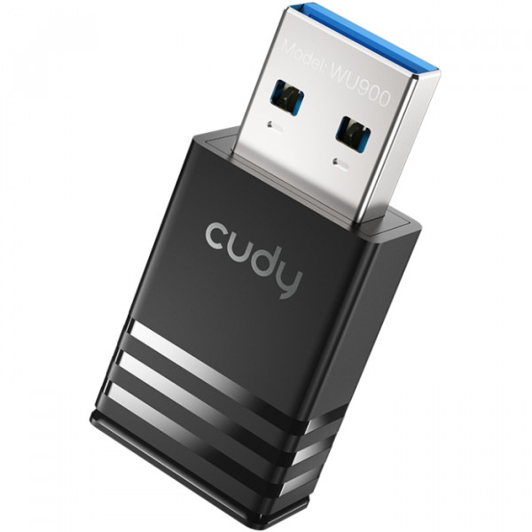 Адаптер WiFi Cudy WU900, AX900 Wi-Fi 6 USB Adapter